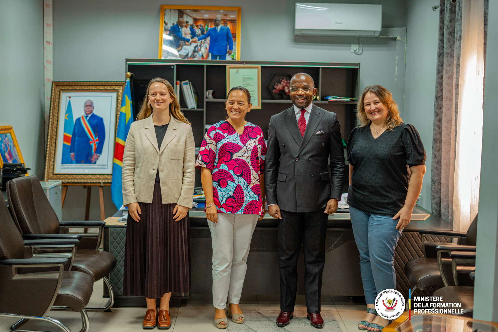 Formation professionnelle : la Belgique renforce son appui institutionnel à la RDC